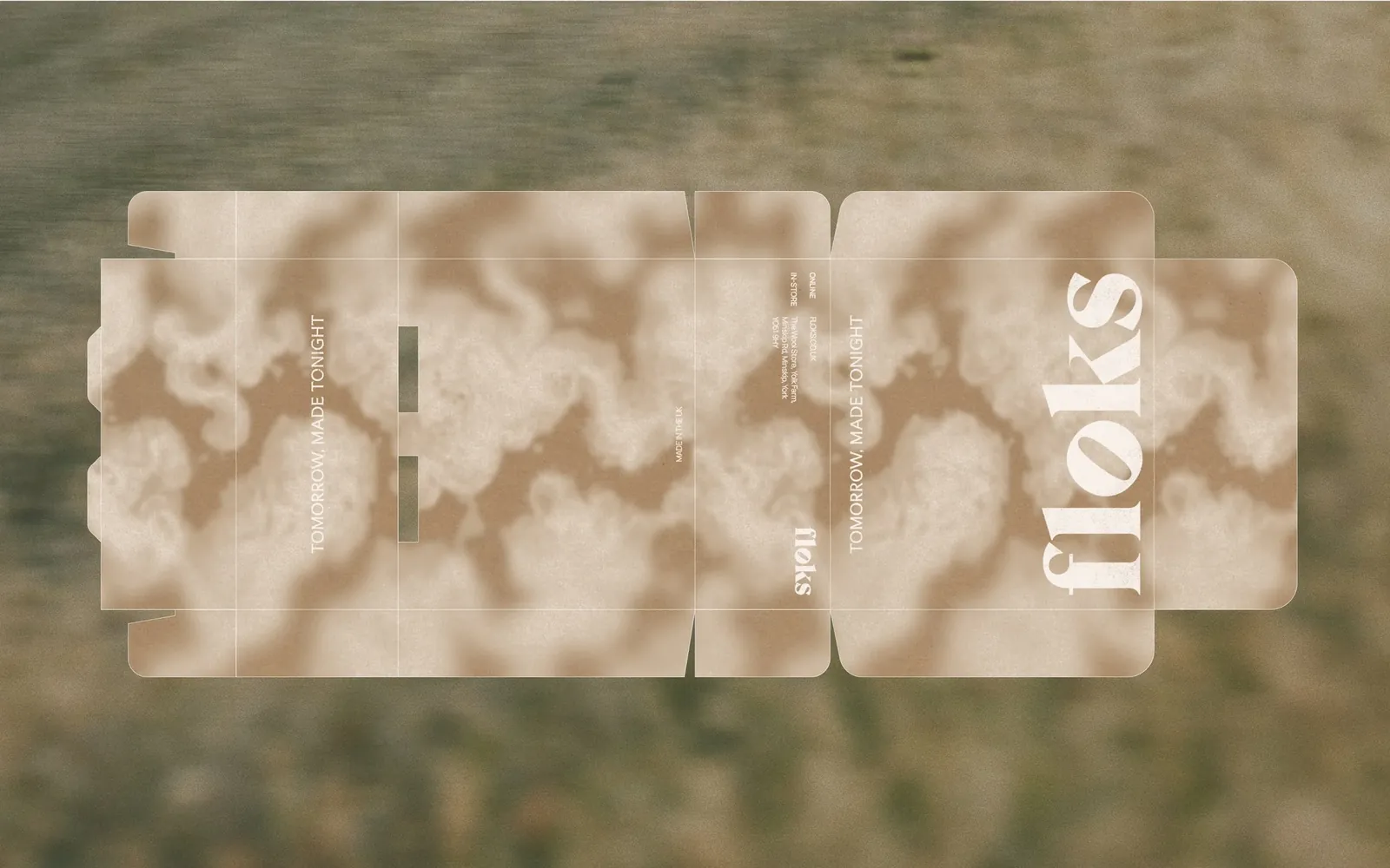 Floks — packaging dieline