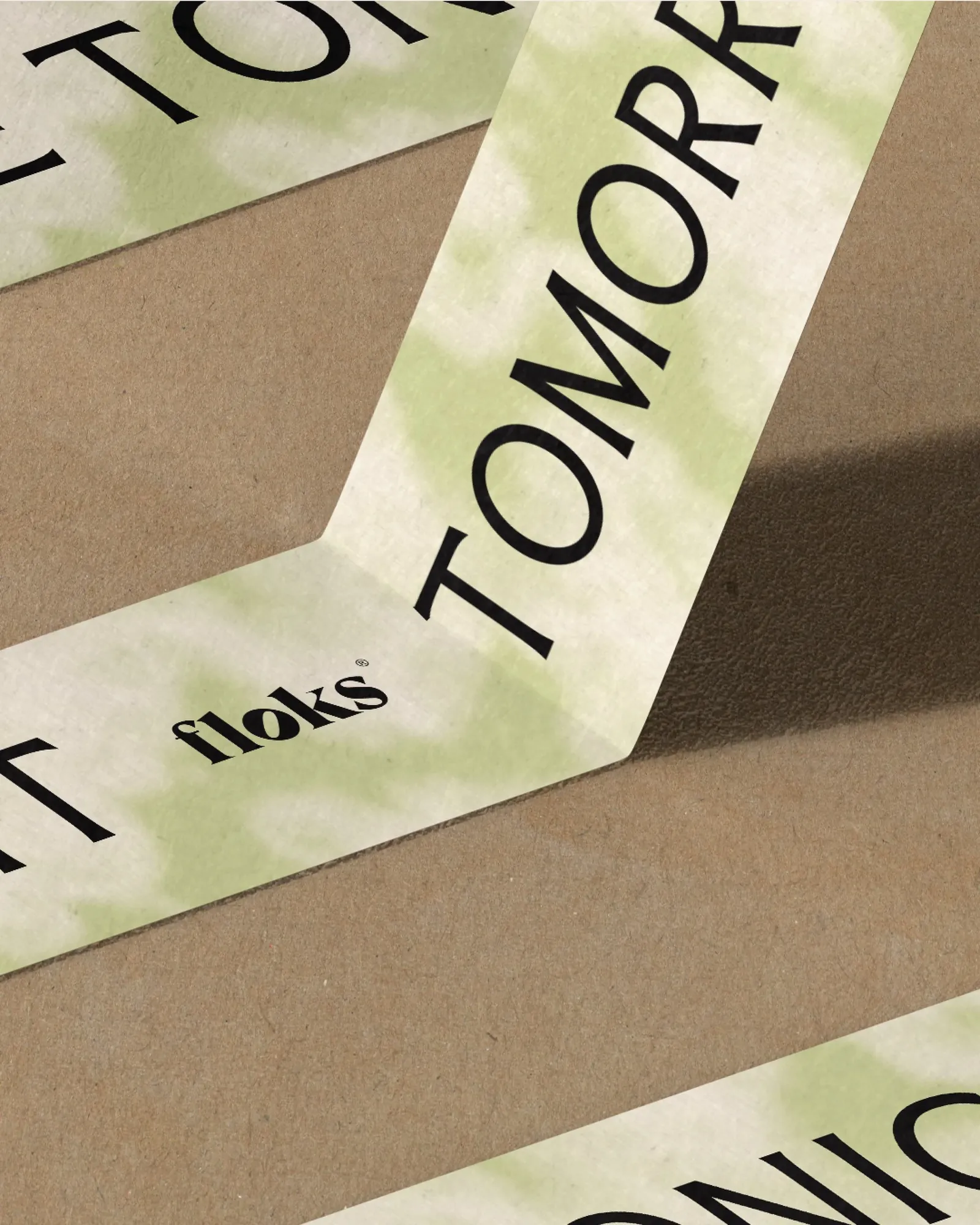 Floks — Tomorrow, made tonight packing tape