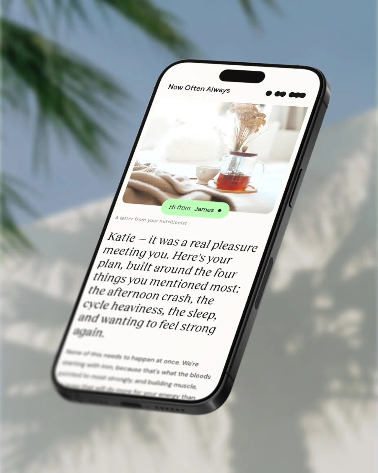 NOA — women's health portal