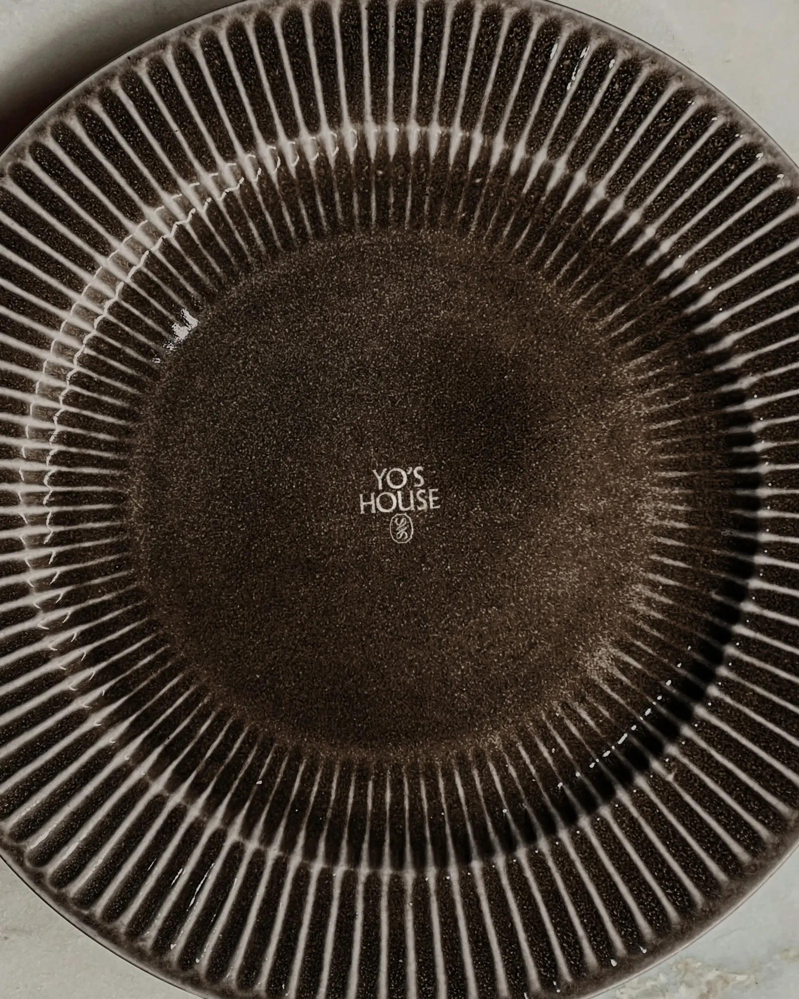 Yo's House — embossed plate